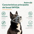 Cargar la imagen en la vista de la galería, Baskerville Invisa Bozal Moldeable Tipo Canasta para Perros
