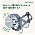 Cargar la imagen en la vista de la galería, Baskerville Invisa Bozal Moldeable Tipo Canasta para Perros