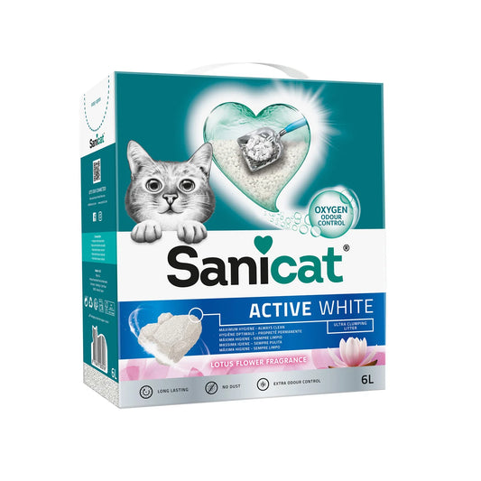 Sanicat 6 L Active Lotus Arena Aglomerante para gatos