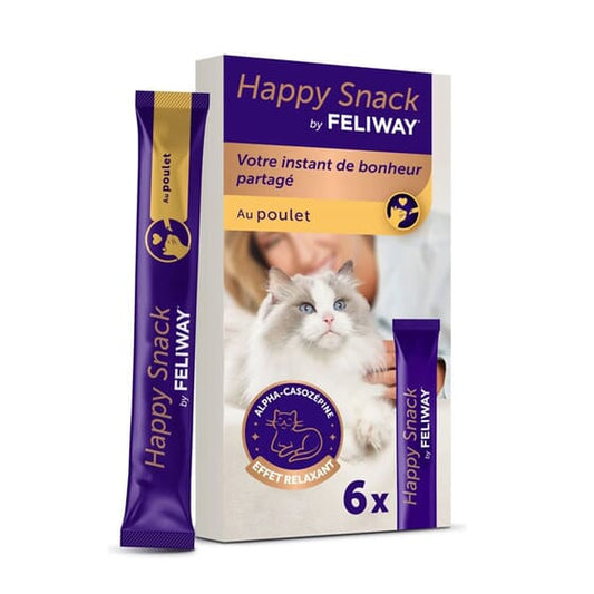 Feliway Happy Snack Pollo 6 unidades