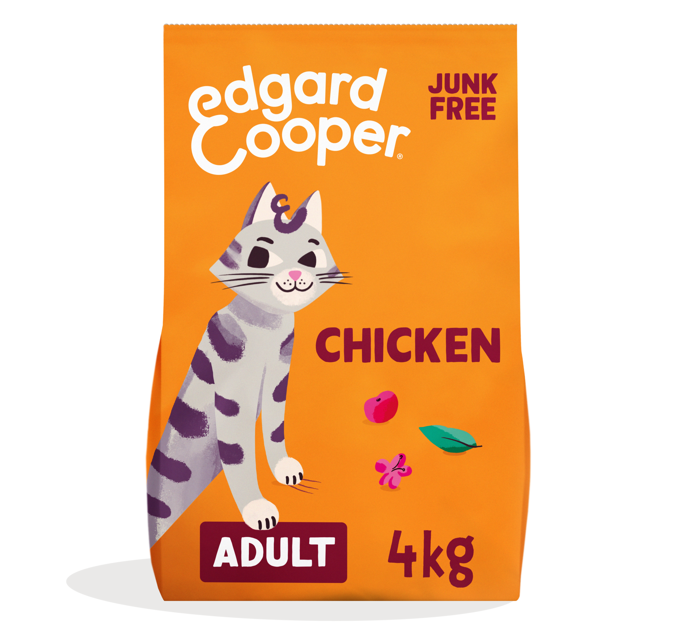 Pienso de pollo sin cereales para gatos | Edgard & Cooper