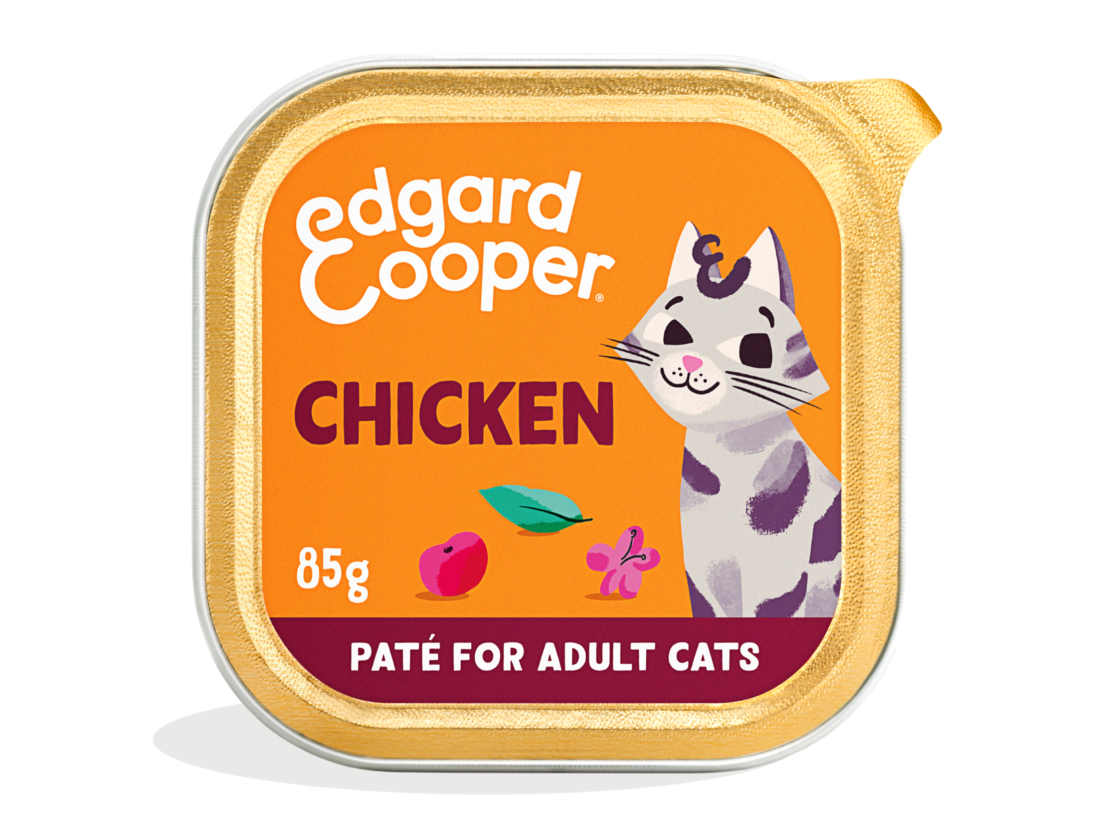 Paté de pollo sin cereales para gatos | Edgard & Cooper