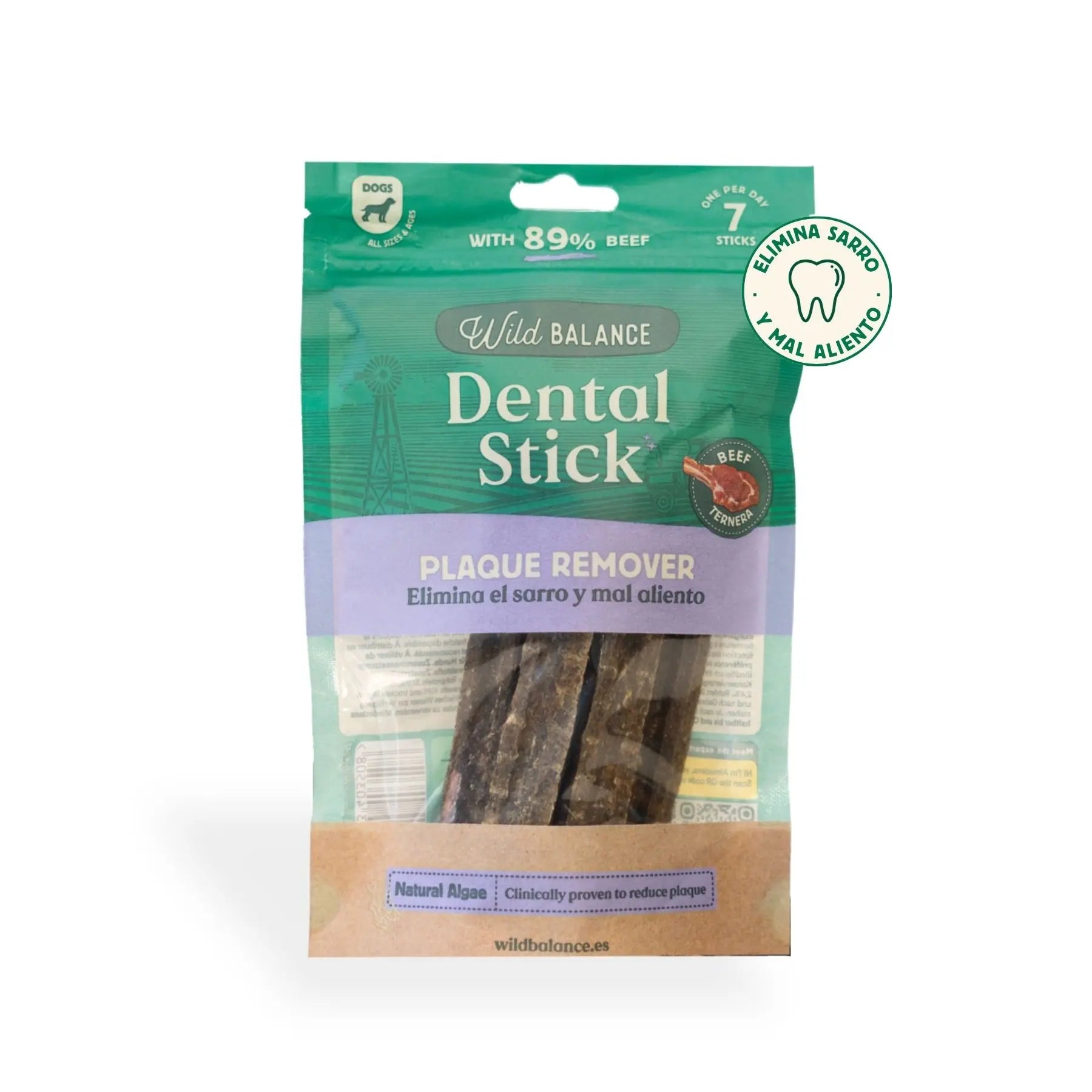 Sticks Dentales de Ternera - Elimina el Sarro y la Placa.