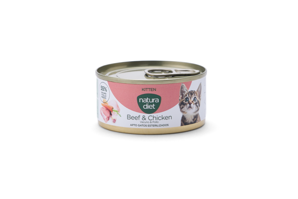 Kitten Beef & chicken - Natura Diet