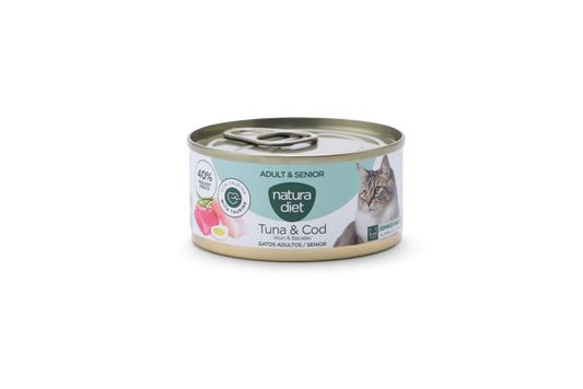 Natura Diet Adult&Senior Tuna&Cod 85g