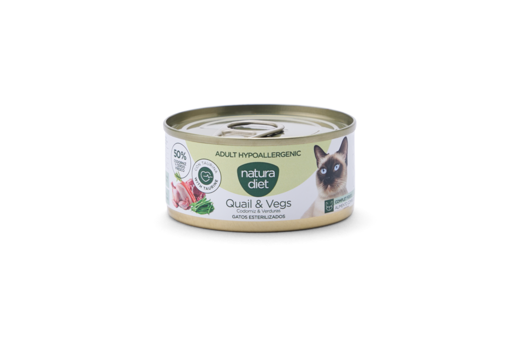 Adult Hypoallergenic Quail&Vegs - Natura Diet