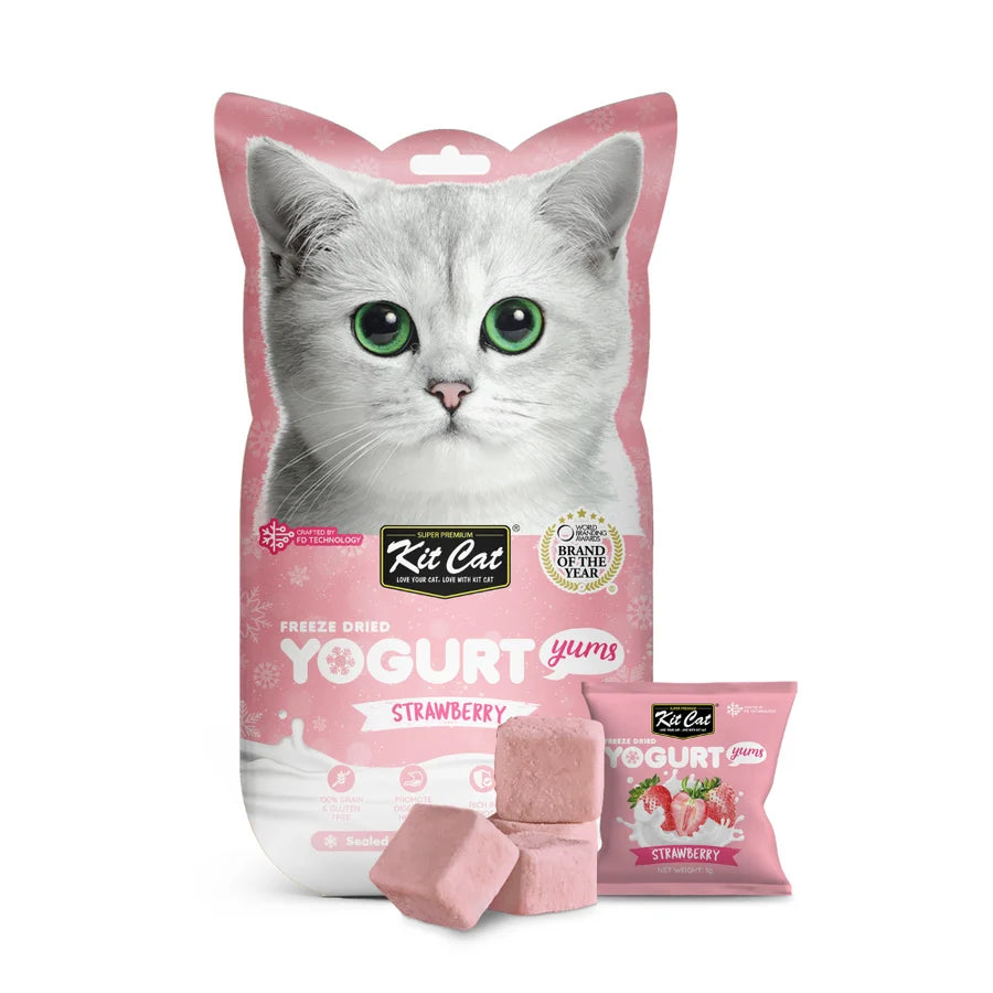Yogurt Yums Fresa 10g - Snack Liofilizado