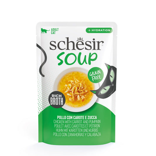 Pollo con calabaza en sopa