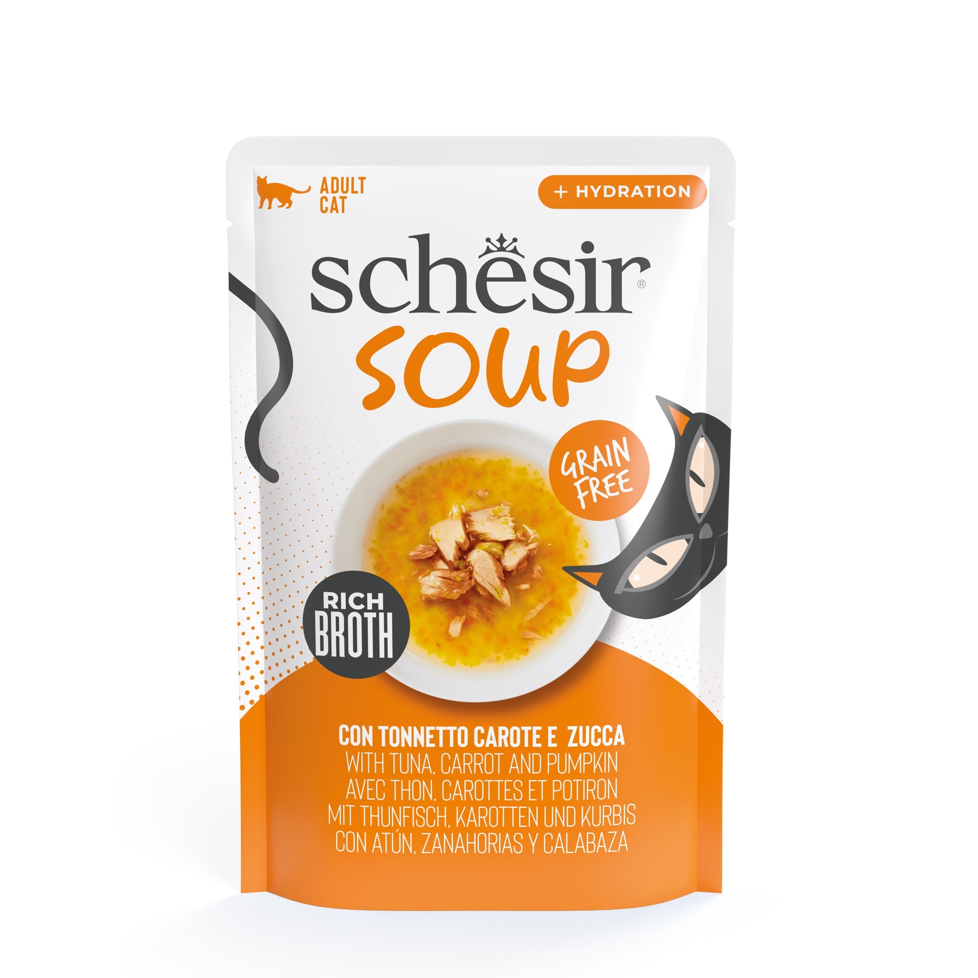 Atún y calabaza en sopa