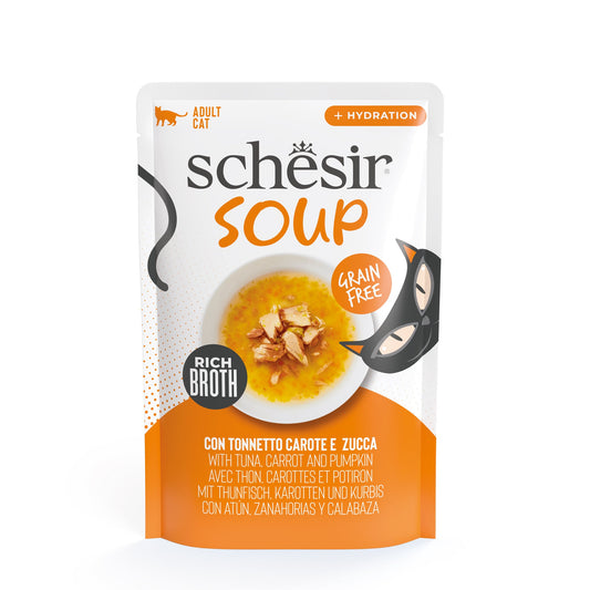 Atún y calabaza en sopa