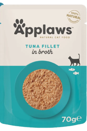 Applaws - Sobres Filetes Atún En Caldo Para Gatos