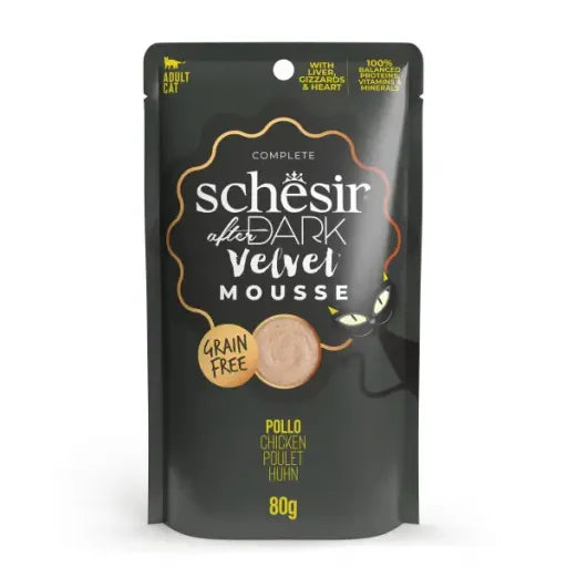Schesir After Dark Pollo en Mousse para Gatos