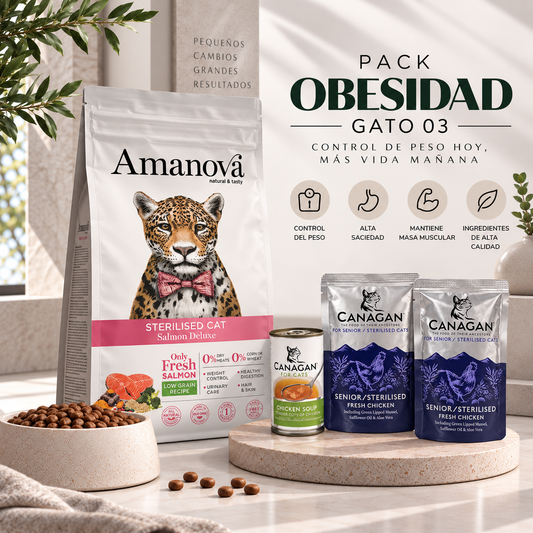 PACK OBESIDAD GATO 3