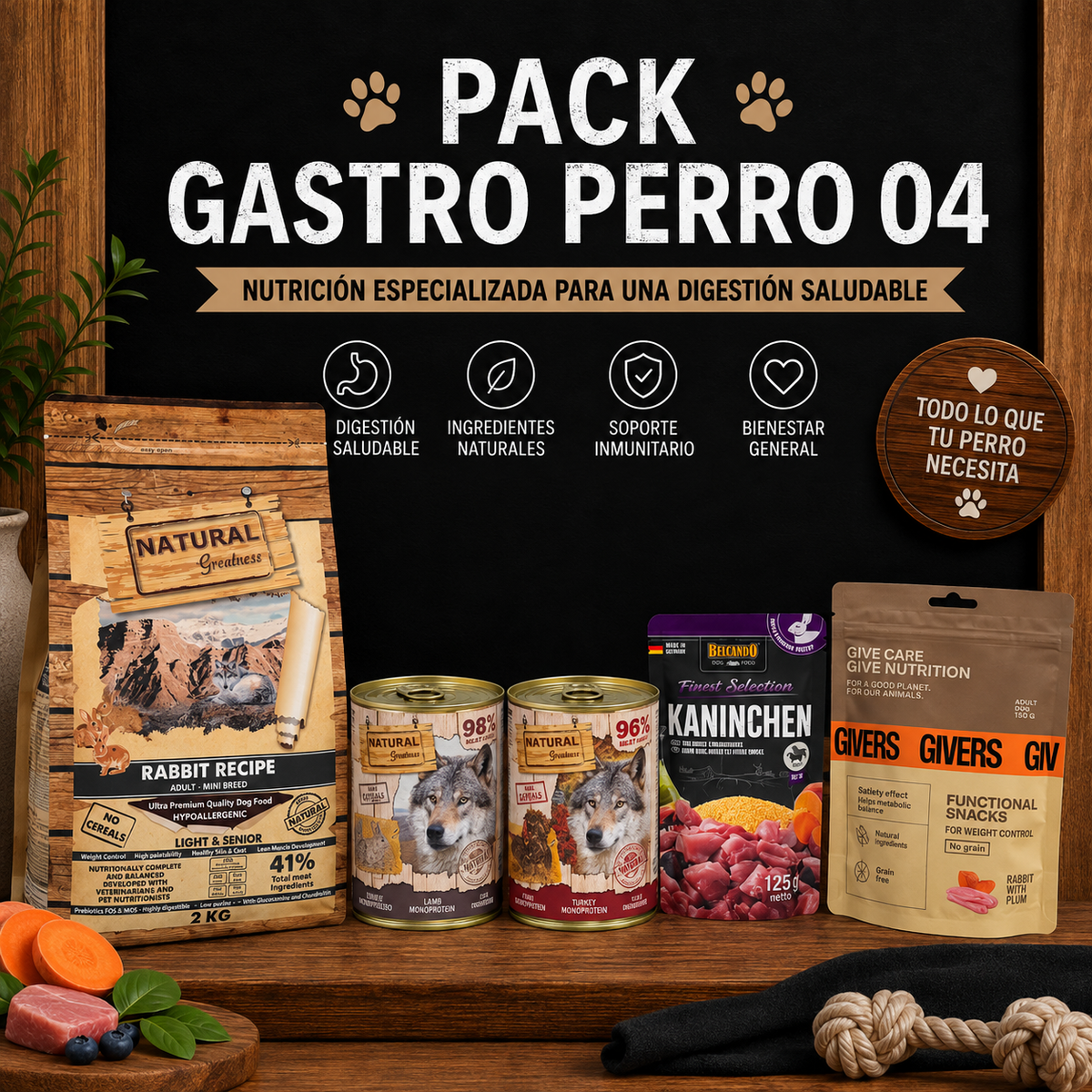 PACK GASTRO PERRO ADULT MINI 04