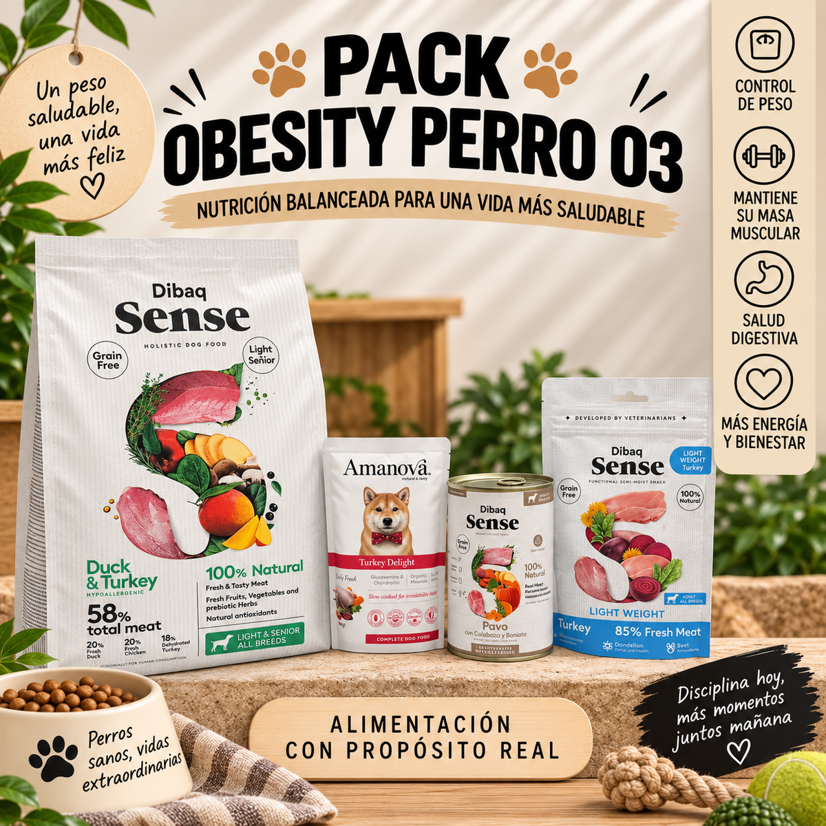 PACK OBESIDAD PERRO 3