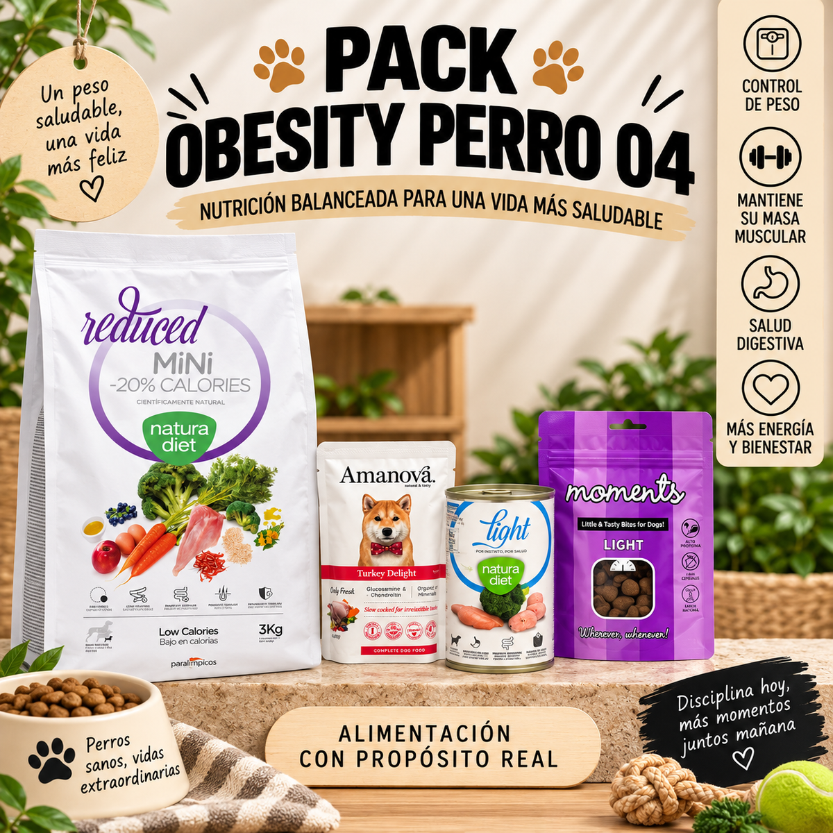 PACK OBESIDAD PERRO 4
