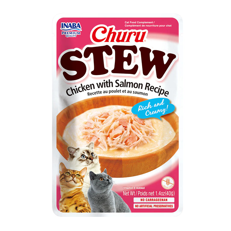 Churu Stew Guiso de Salmón con Pollo 40 gr