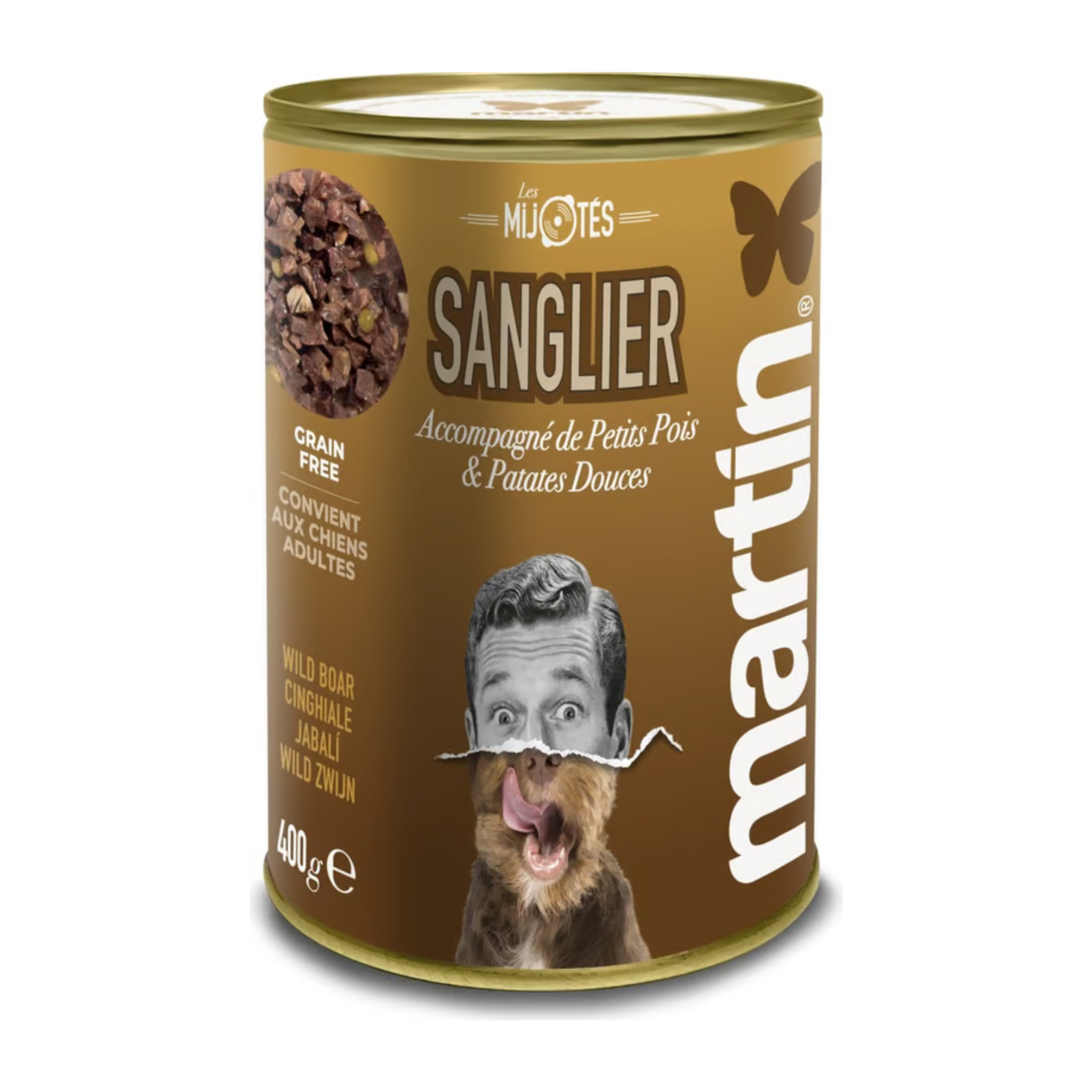 Martin Sellier Mijotado de Jabalí para Perro