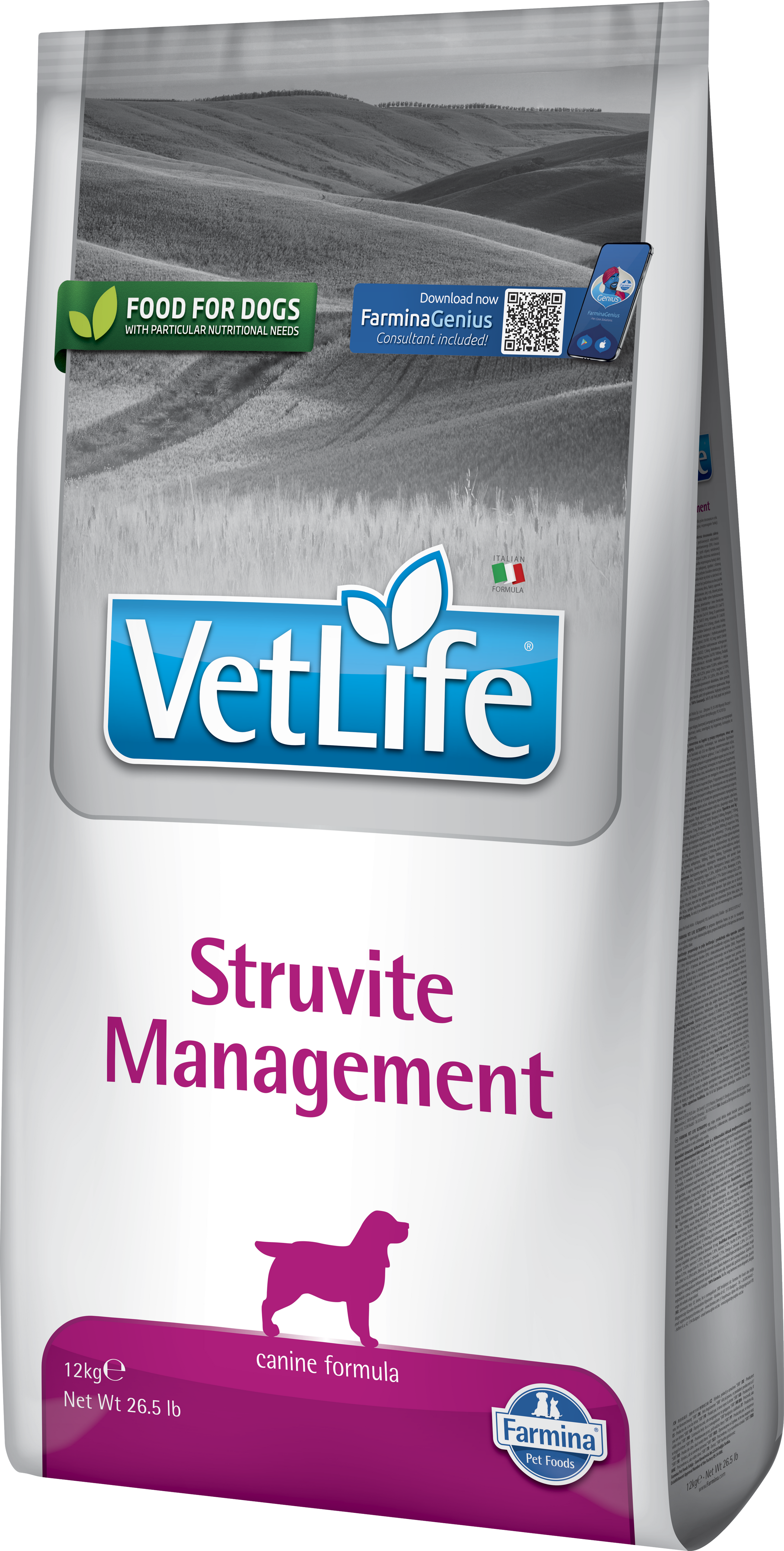 FARMINA VET LIFE DOG STRUVITE MANAGEMENT