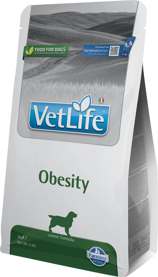 FARMINA VET LIFE NAT DOG OBESITY PESCADO ADULT