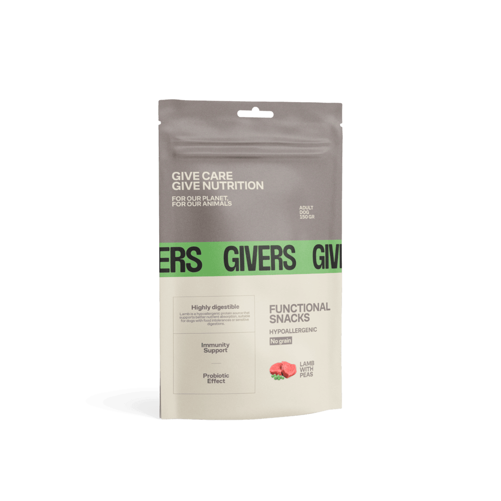 Snacks Para Perro de Cordero Con Guisantes Hipoalergénicos