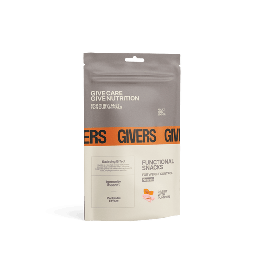 Guivers Snacks Para Perro de Conejo Con Calabaza 150gr