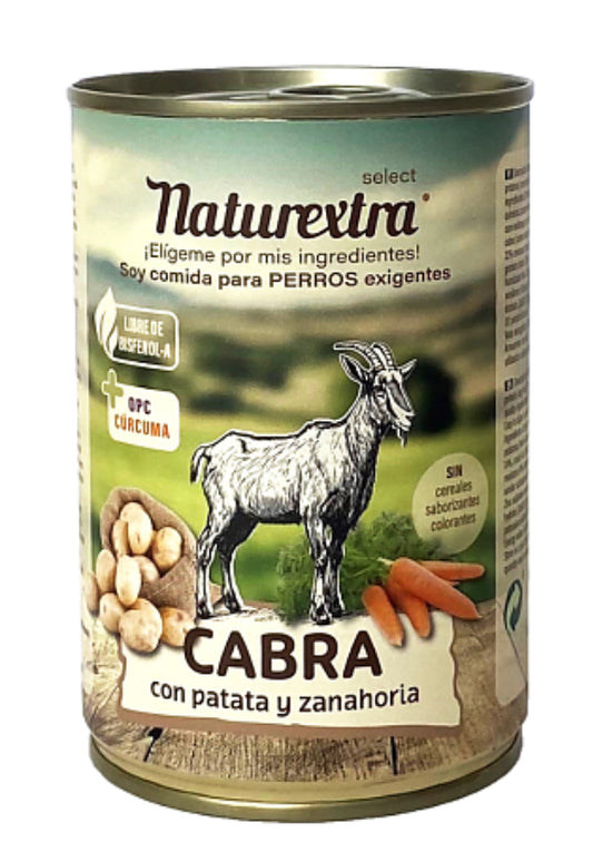 Naturextra de Cabra para perros 400g