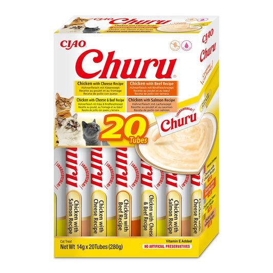 Churu Multipack Chicken Beef Varieties 20P