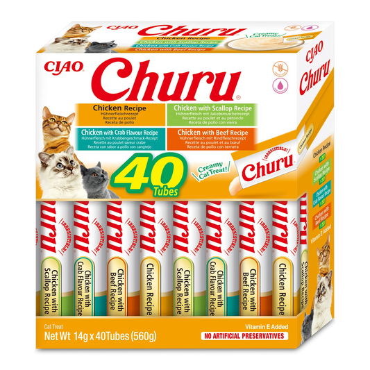 Churu Multipack Chicken Varieties 40P