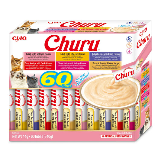 Churu Multipack Tuna Varieties 60P
