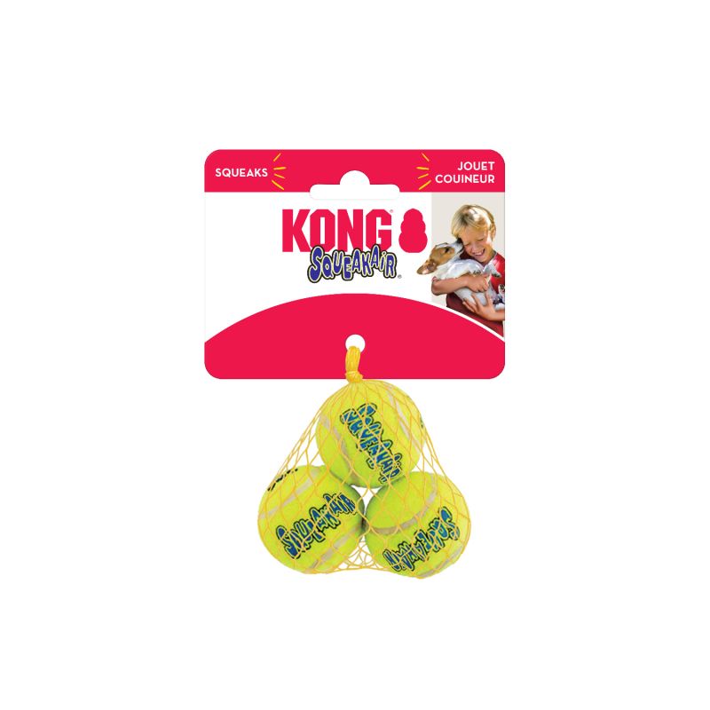 Kong Air Squeakers Pelotas de Tenis