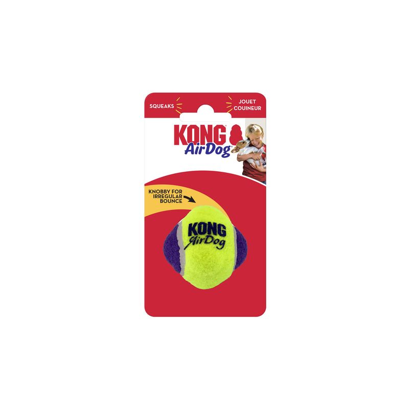 KONG AIRDOG SQUEAKER KNOBBY BALL
