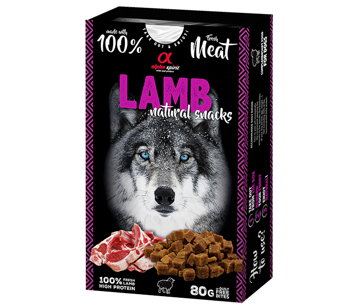 NATURAL SNACK - CORDERO 80gr