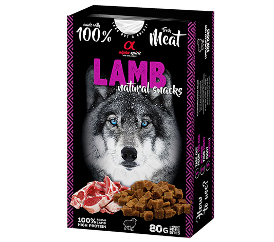 NATURAL SNACK - CORDERO 80gr