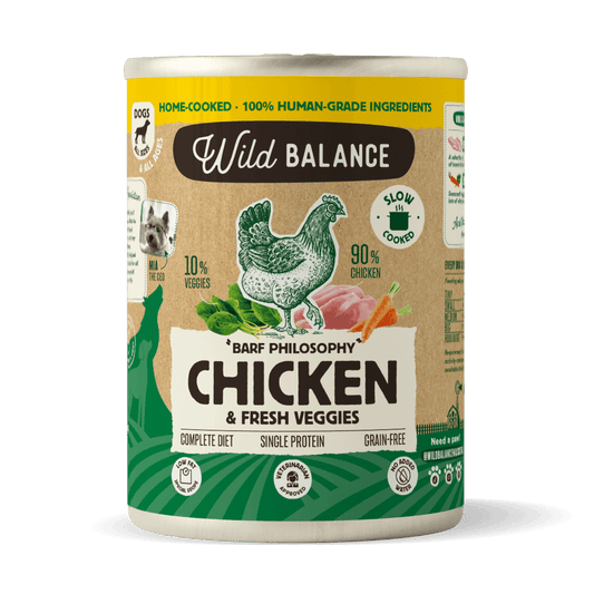 Lata de Pollo para perros 400g - Filosofía BARF