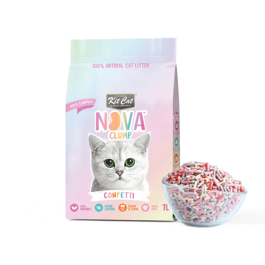 Kit Cat Soya Clumping Arena de Soja BIO Confetti 7L