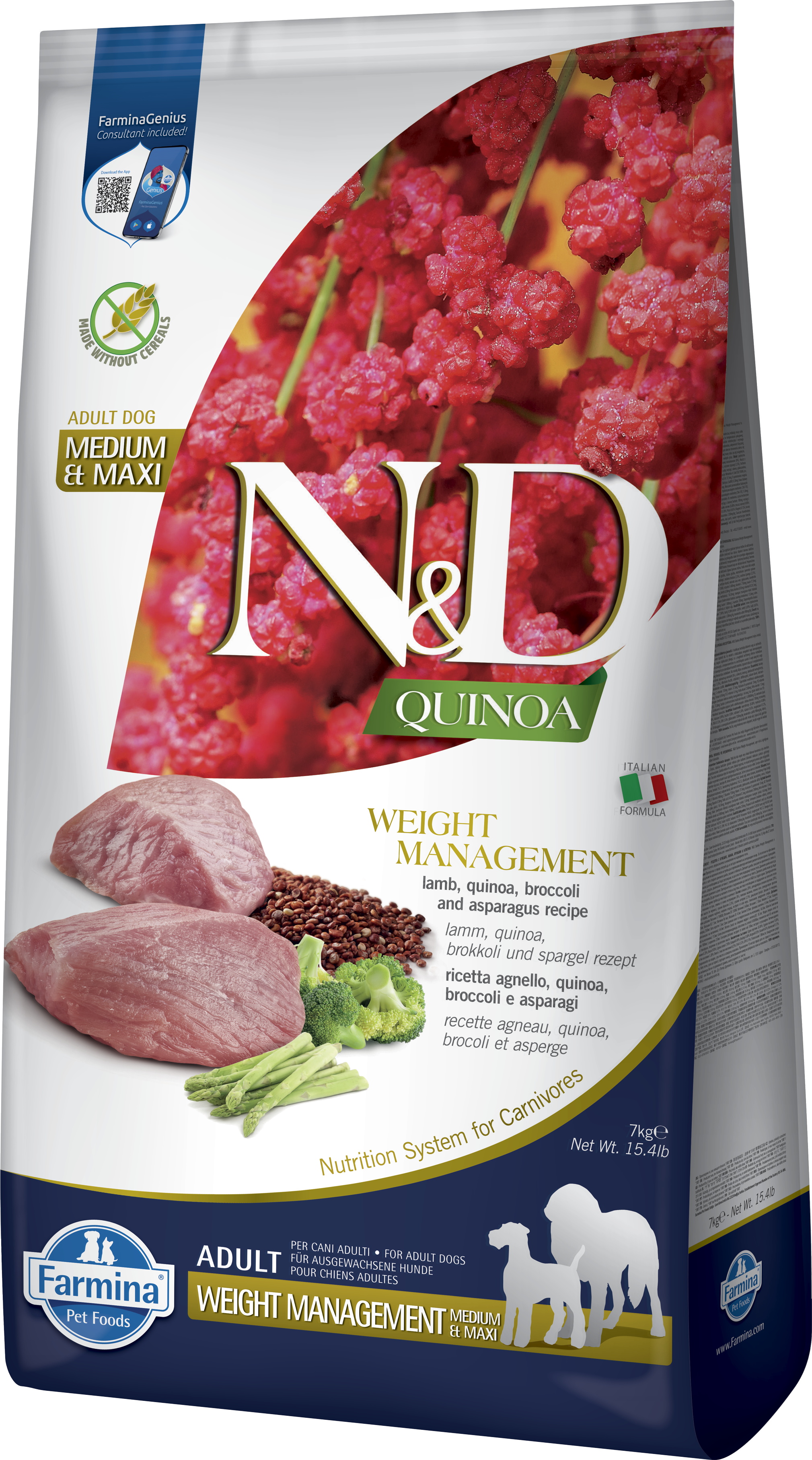 FARMINA ND DOG QUINOA WEIGHT MANAGEMENT