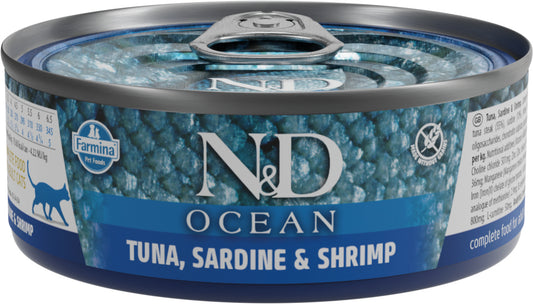 FARMINA ND CAT OCEAN ATUN SARDINA GAMBA