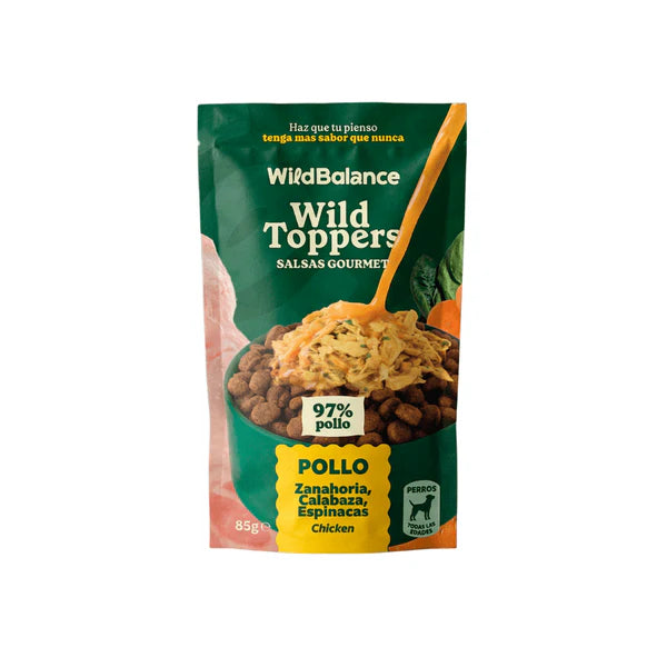 Wild Balance Topper de Pollo y Verduras 85g