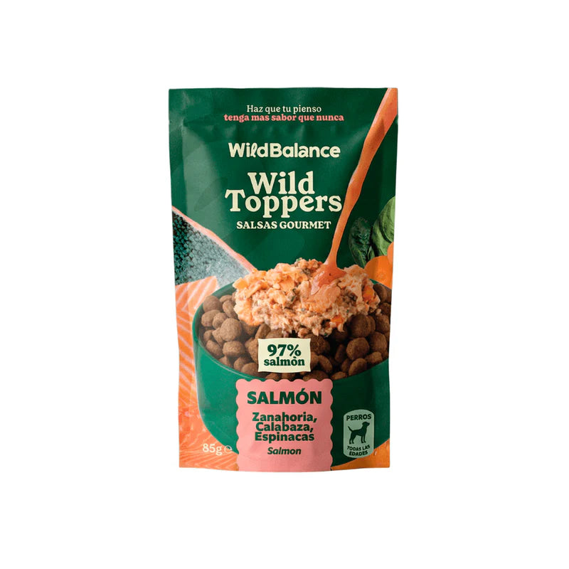 Wild Balance Topper de Salmón y Verduras 85g