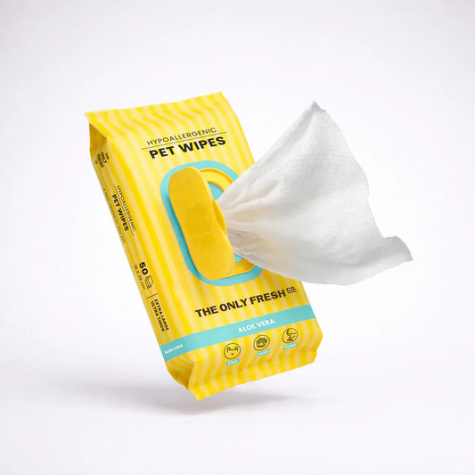 Pet Wipes 50 unidades Aloe Vera