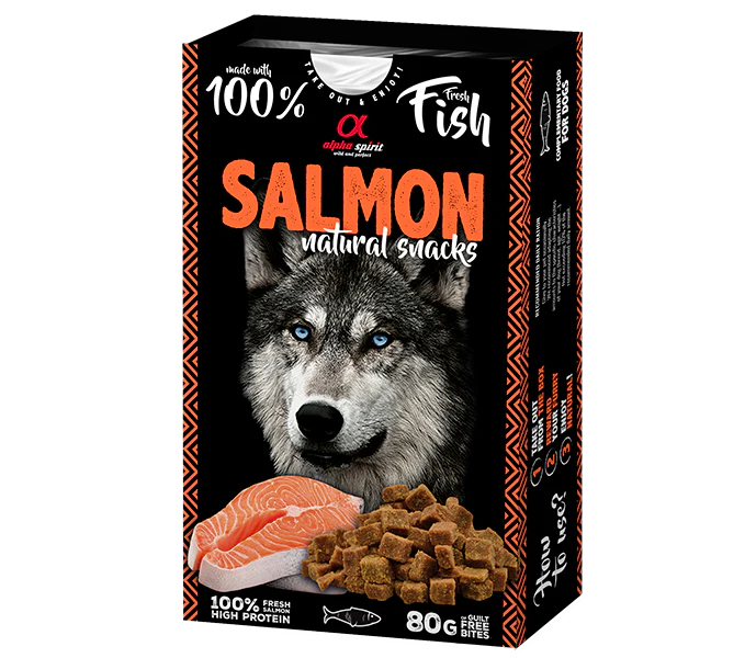NATURAL SNACK - SALMÓN 80gr