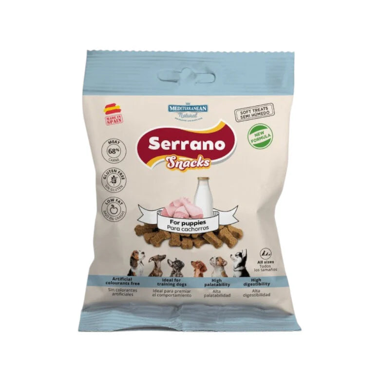 Snacks Mediterranean para cachorros 100 gr