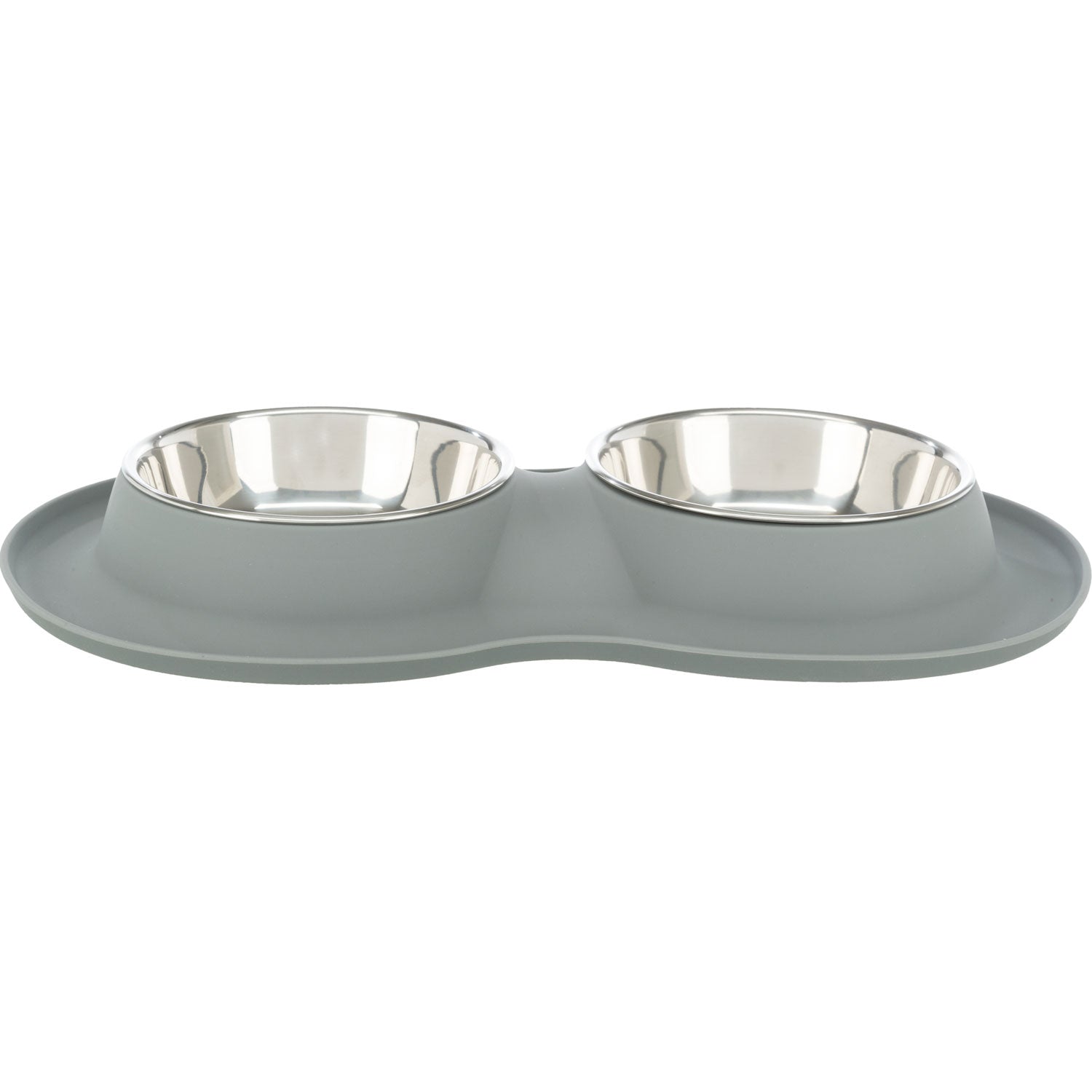 Set Comederos, silicona/acero inoxidable