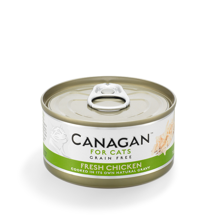 Canagan Lata Pollo fresco para gatos 12x75g