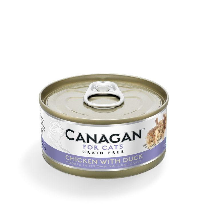 Comida húmeda para gatos Pollo con pato