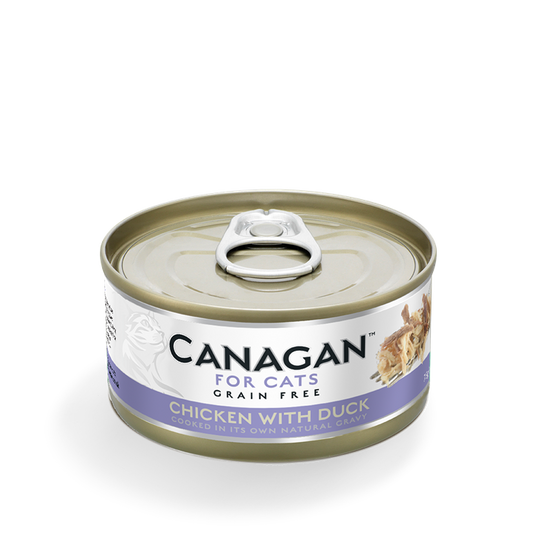 Canagan Comida húmeda para gatos Pollo con pato 75g