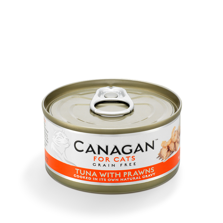 Comida húmeda para gatos atún con gambas