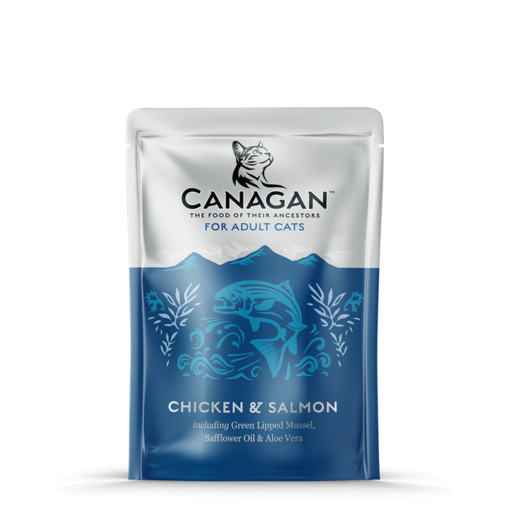 Canagan Paté Pollo y salmón para gatos