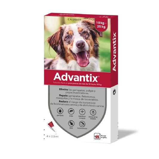 Advantix Pipetas Antiparasitarias para perros